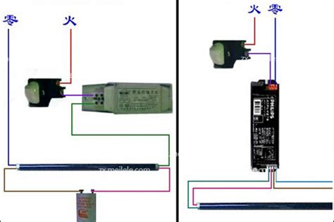 日光燈接法|日光燈接線圖解,家用日光燈電路佈置圖